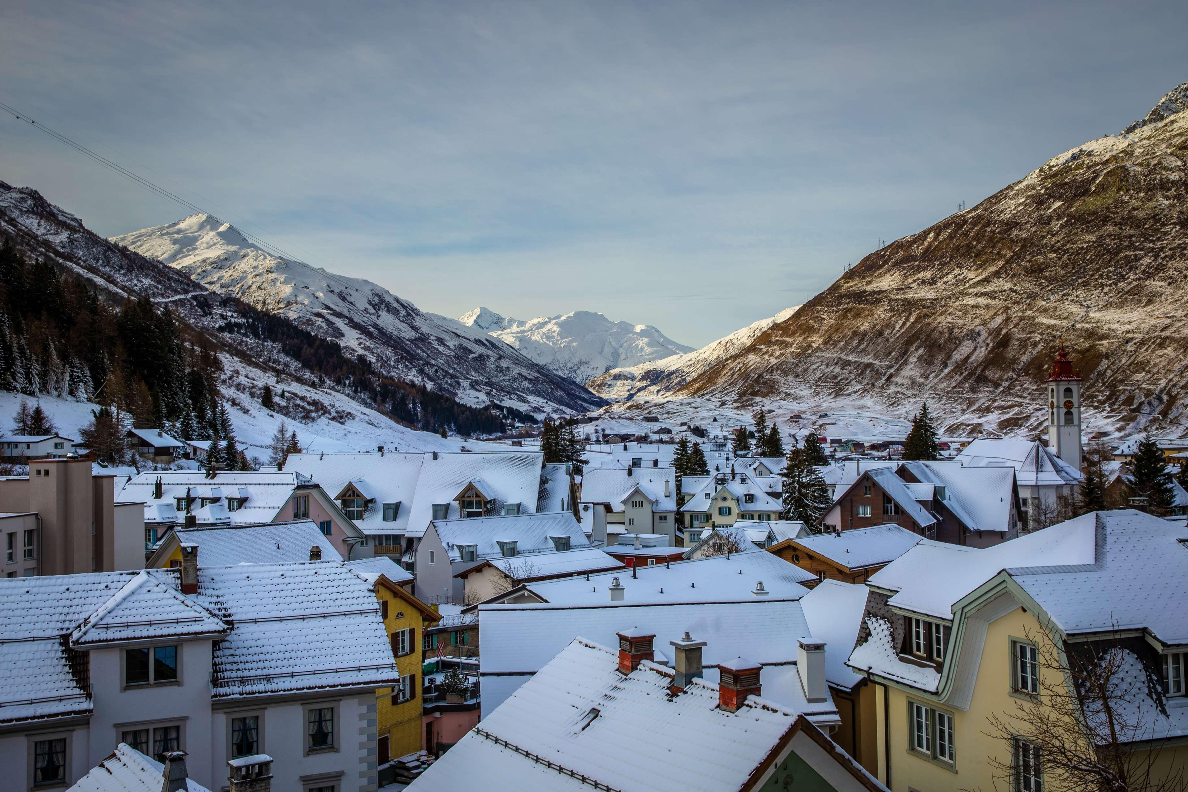 Radisson Blu Hotel Reussen, Andermatt Exterior foto